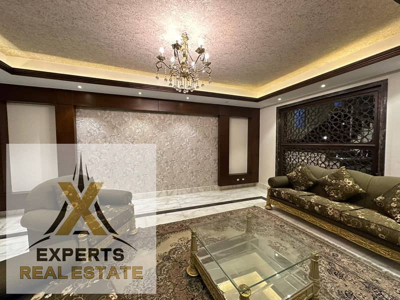 Fully Furnished Standalone Villa for Rent in Madinaty – Open Golf View | Prime Location - Mehr