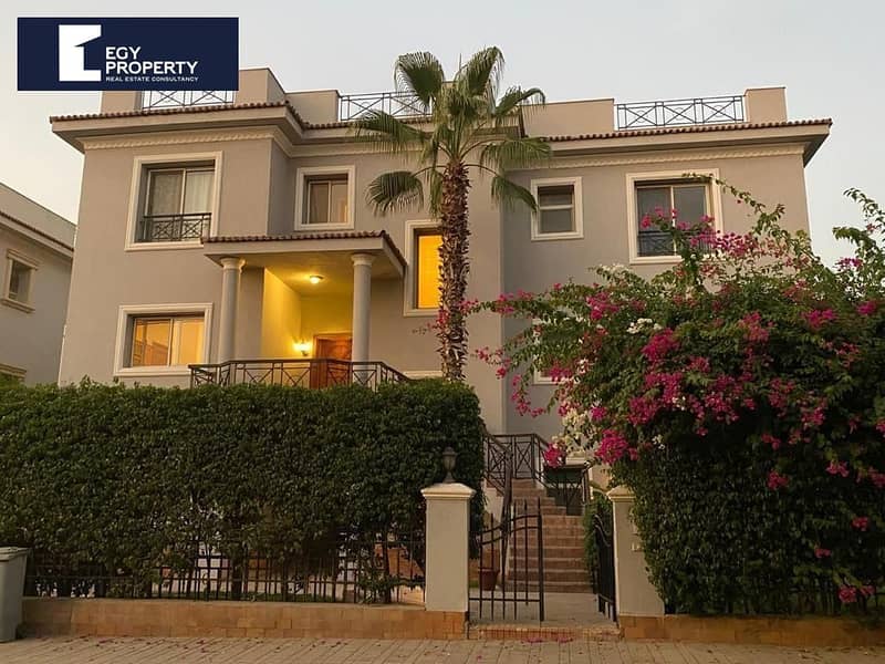 Fully Finished 6 Bedroom Villa Rent in Katameya Heights New Cairo 630 sqm - Widok 3