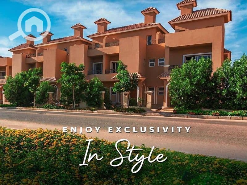 Located near Sphinx Airport, a twin house for sale – 185 sqm + 178 sqm garden, in the heart of 6th of October, with the best payment plans. - Ansicht 3