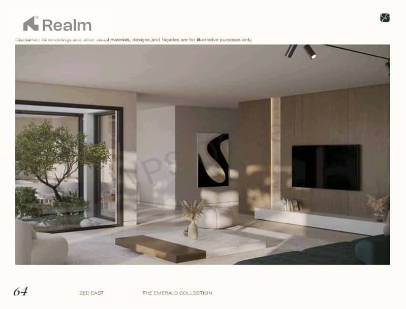 GARDEN DUPLEX FINISHED WITH ACs early delivery for sale in zed east by installments - Ansicht 3
