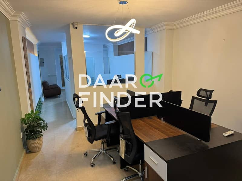 Furnished Office for Rent 225 sqm – 3 Rooms – Next to The Gate & Espana Plaza – Fully Finished with ACs - Widok 2