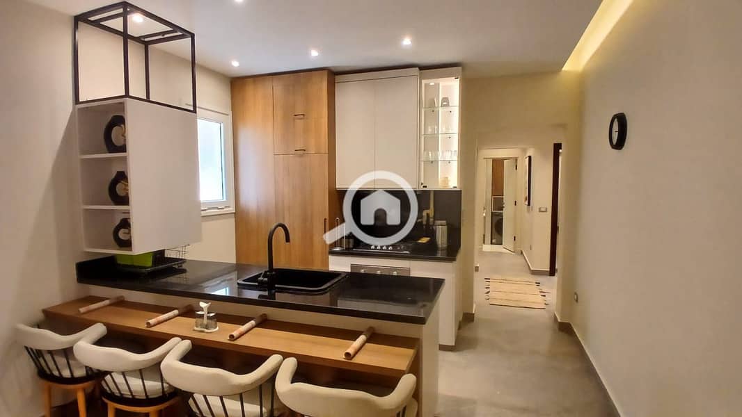 Fully furnished apartment for rent in Regents Park, New Cairo. - Widok 3