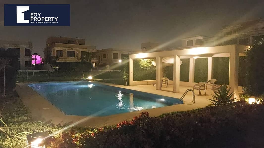Fully Furnished 4 Bedroom Villa for Rent in Top View Compound New Cairo 500 sqm - Więcej