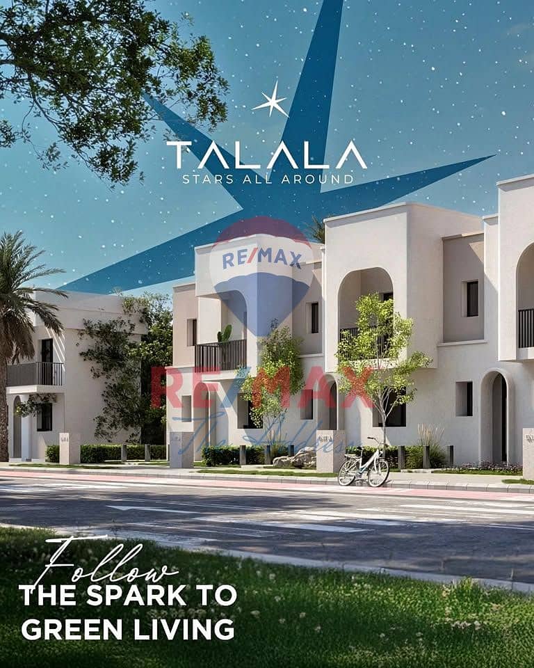 With 64% discount own finished garden apartment with lowest price amazing view in New Heliopolis - Talala Compound - Widok 6