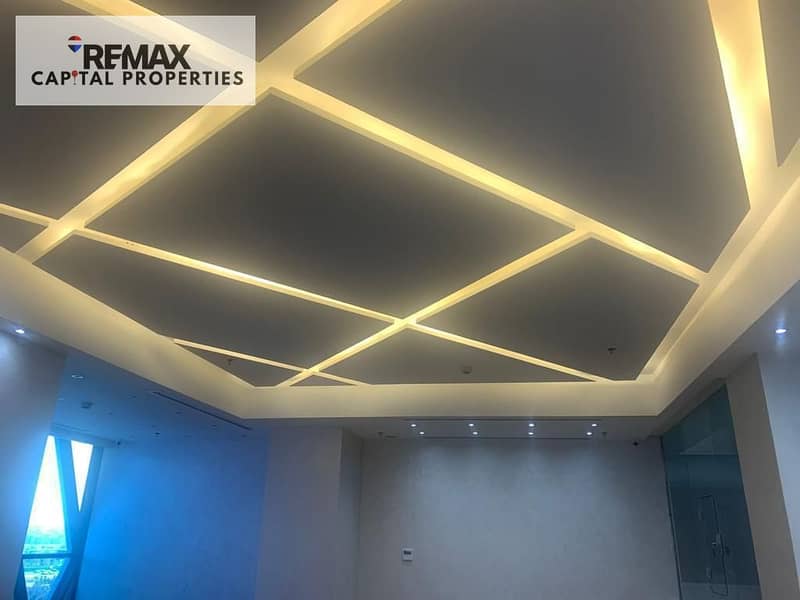 For sale, a finished administrative office of 190 meters in the Northern Ninety, Fifth Settlement. - Mehr