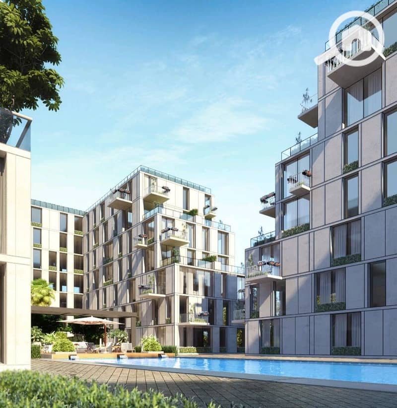 3-bedroom apartment with a landscape view in Sheikh Zayed, Sky Ramp Compound, in front of The Gate Mall. ” – pohled 2