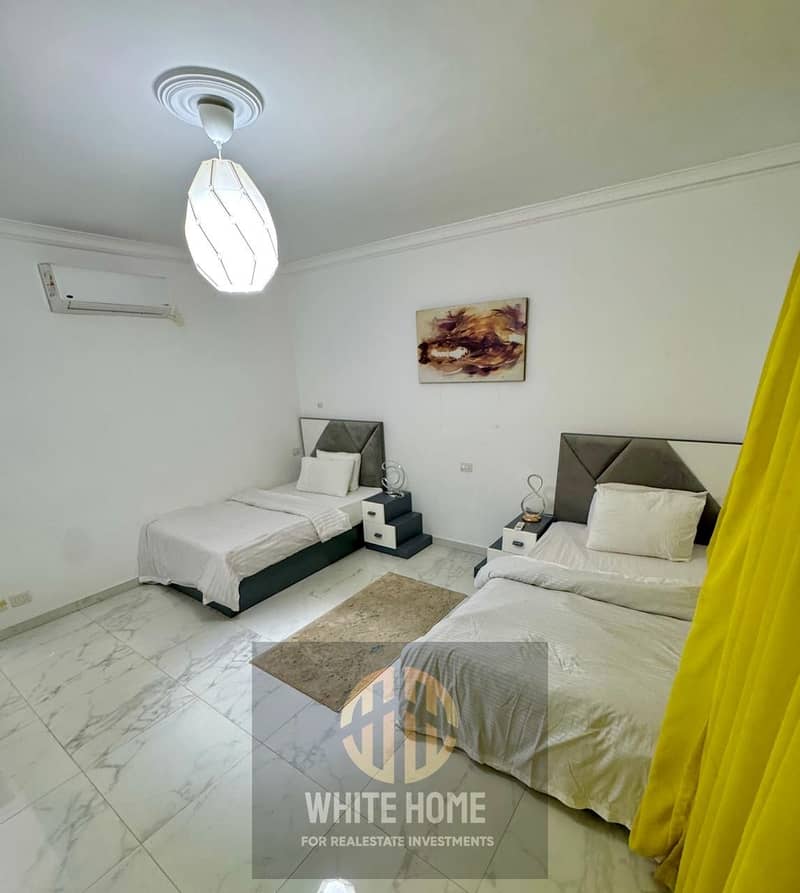 Apartment ultra modern finishing fully furnished, fully furnished for rent in Mountain View Executive New Cairo near to pool & Garden nearest Mivida . - Vista 6
