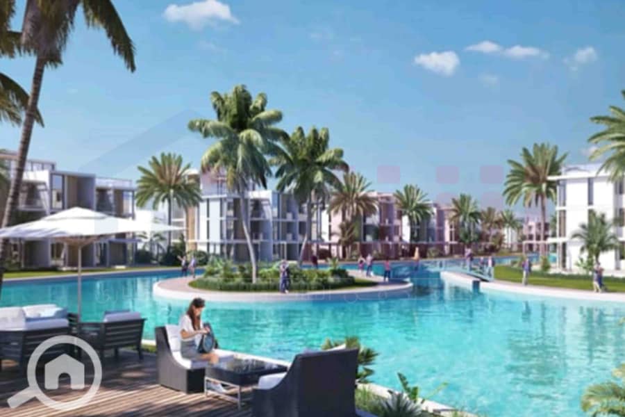 Ground floor chalet with garden for sale (97 + 79 garden) Ras El Hekma - Cali Coast - Widok 6