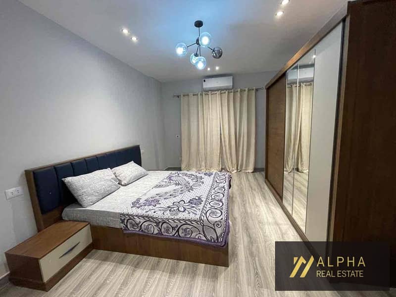 Apartment for rent in Katameya Gardens New Cairo New Cairo near AUC Golden Square area 100 sqm fully furnished - Aanzicht 6