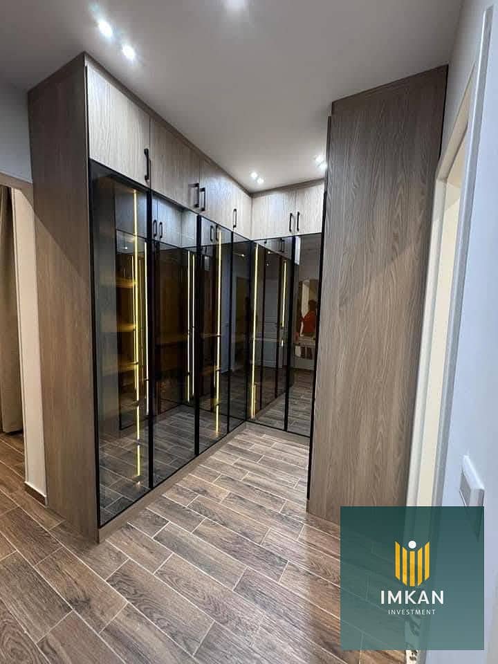 Fully finished apartment for sale 131m in aljar british compound al shorouk new cairo - Więcej