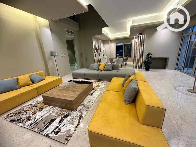 Furnished villa for daily rent in Sheikh Zayed, a very special location next to Al-Jazeera Mall and Arkan. – pohled 6