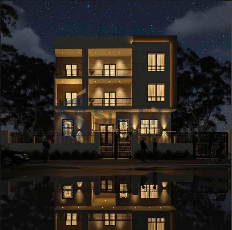 For sale, an apartment with a 6-month delivery, installment in the General Security compound, Villas of the Gardens of Al-Firdous, in front of Dream Land. - Widok 4