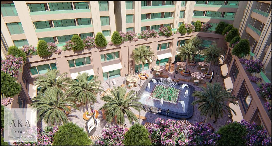 . A three-bedroom apartment directly overlooking Aka Square in downtown next to Aka Duty Free Hurghada, Red Sea – další