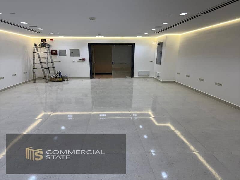 Finished Office at Hyde Park 65m for Rent -New Cairo – pohled 6