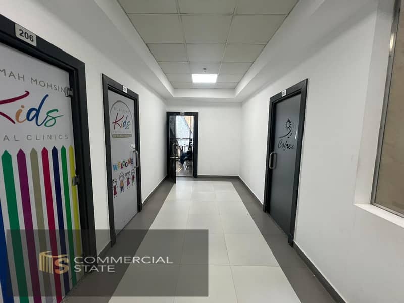 Finished Office at Cairo Business Plaza 55m for Rent -New Cairo - Mehr