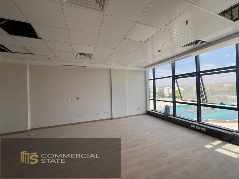Finished Office at Side Walk 57m for Rent -New Cairo - Ansicht 2
