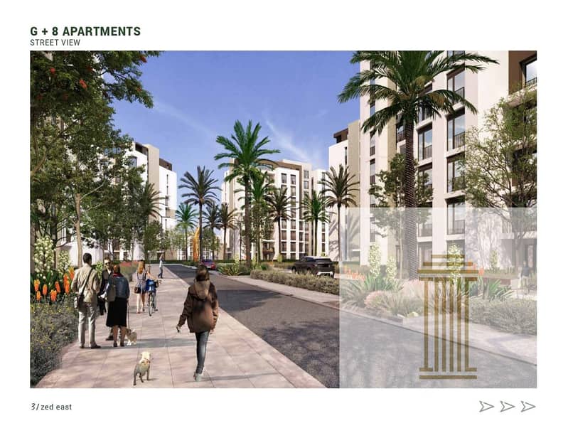 195 sqm fully finished duplex with private garden in ZED East New Cairo by ORA Developers — 5% down payment, installments up to 10 years in New Cairo. - Ansicht 4