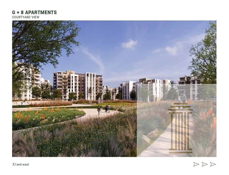 195 sqm fully finished duplex with private garden in ZED East New Cairo by ORA Developers — 5% down payment, installments up to 10 years in New Cairo. - Ansicht 6