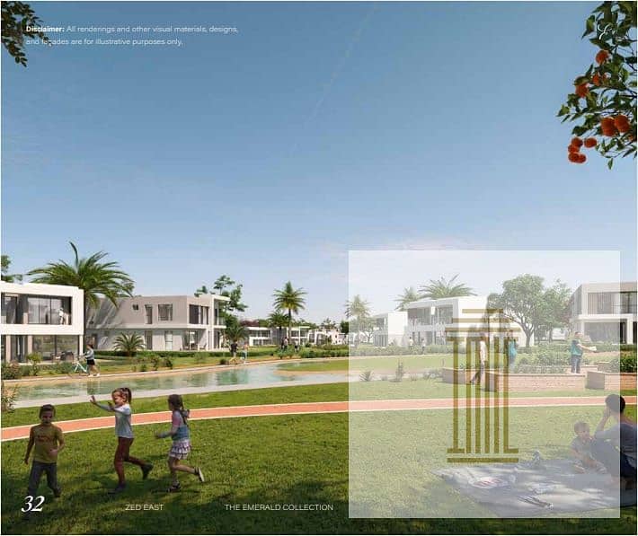 Modern 253 sqm villa in Emerald Phase, ZED East New Cairo by ORA Developers — Ultra Super Lux, 5% down, 10-year installments, last & most exclusive ph – pohled 3