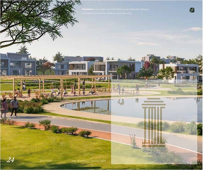 Modern 253 sqm villa in Emerald Phase, ZED East New Cairo by ORA Developers — Ultra Super Lux, 5% down, 10-year installments, last & most exclusive ph – pohled 5
