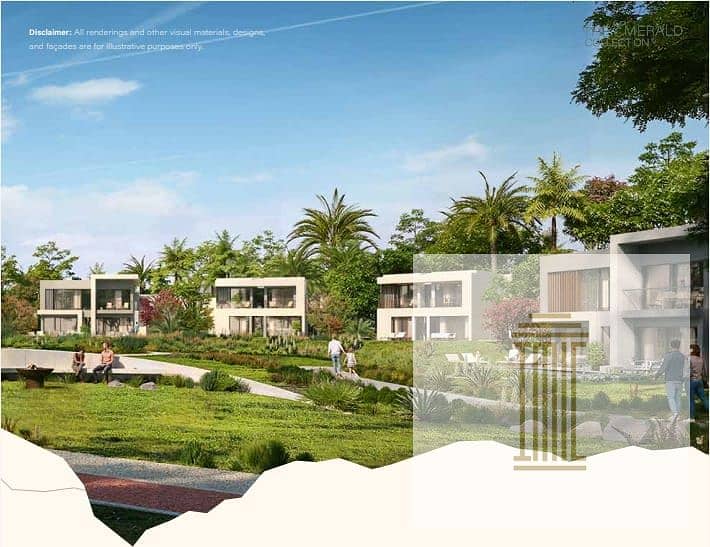 Modern 253 sqm villa in Emerald Phase, ZED East New Cairo by ORA Developers — Ultra Super Lux, 5% down, 10-year installments, last & most exclusive ph – další