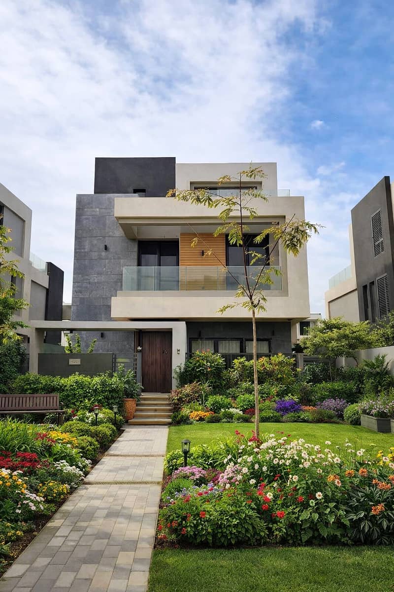 Villa with old price in new cairo view landscape&pool - Ansicht 6