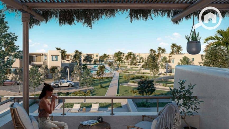 Fully Finished Sea View Chalet –– For Sale in Hacienda West, Ras El Hekma by Palm Hills - Aanzicht 3
