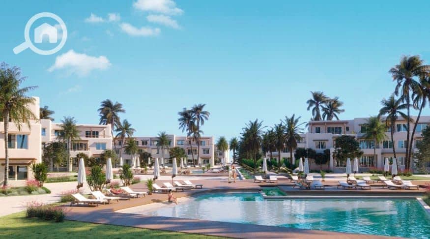 Fully Finished Sea View Chalet –– For Sale in Hacienda West, Ras El Hekma by Palm Hills - Aanzicht 4