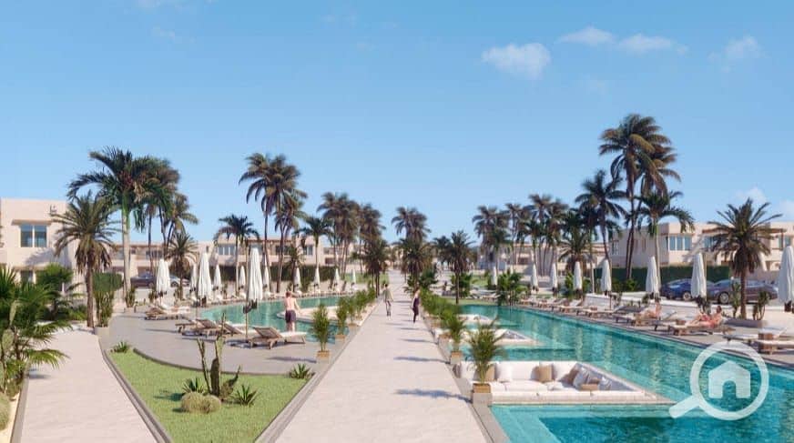 Fully Finished Sea View Chalet –– For Sale in Hacienda West, Ras El Hekma by Palm Hills - Aanzicht 6