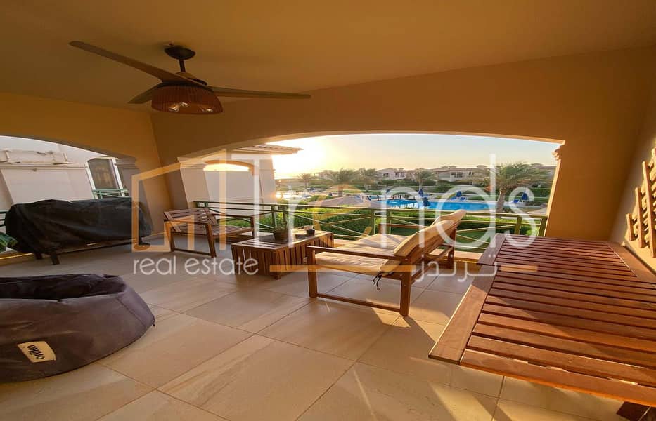 Fully Finished Chalet in La Vista Gardens (Ain Sokhna) with Wide Sea View!!! Facing North! Prime Location on the 2nd Row! - Ansicht 2