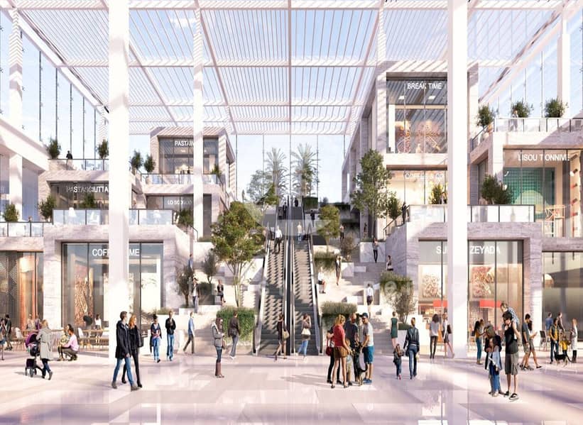 LIMITED OFFER!! FULLY FINISHED APARTMENT FOR SALE WITH A LIMITED TIME OFFER 5% DP OVER 10 YEARS INSTALLMENTS IN ZED EAST-NEW CAIRO. - Aanzicht 4
