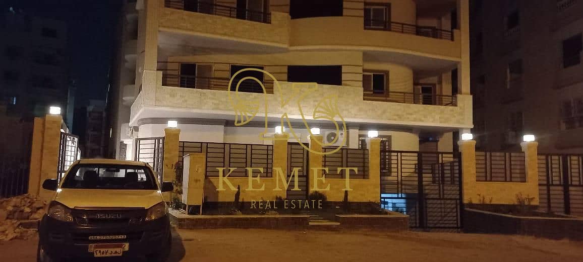 210m apartment in Al Lotus Al Shamayah, second floor, open view, immediate delivery, semi-finishing. - Widok 5