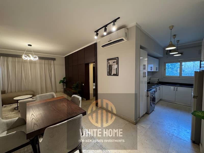 Apartment fully furnished First USE for rent in Compound The Village by Palm Hills. Located in front of AUC and point 90 mall. near to all facilities. - Widok 6