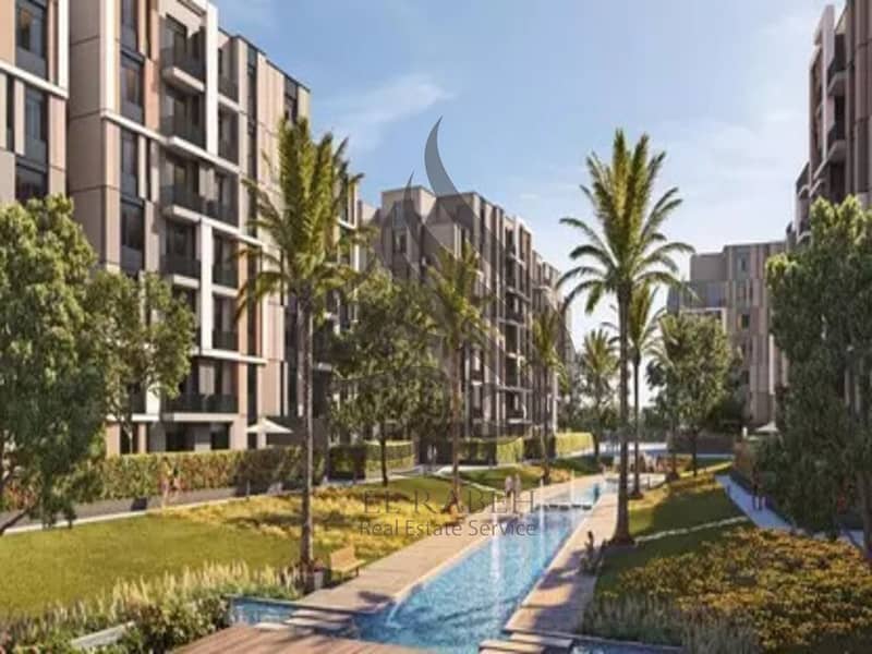 duplex with garden for sale in Swan lake residence new cairo under market price with down payment and installment fully finished - Widok 4