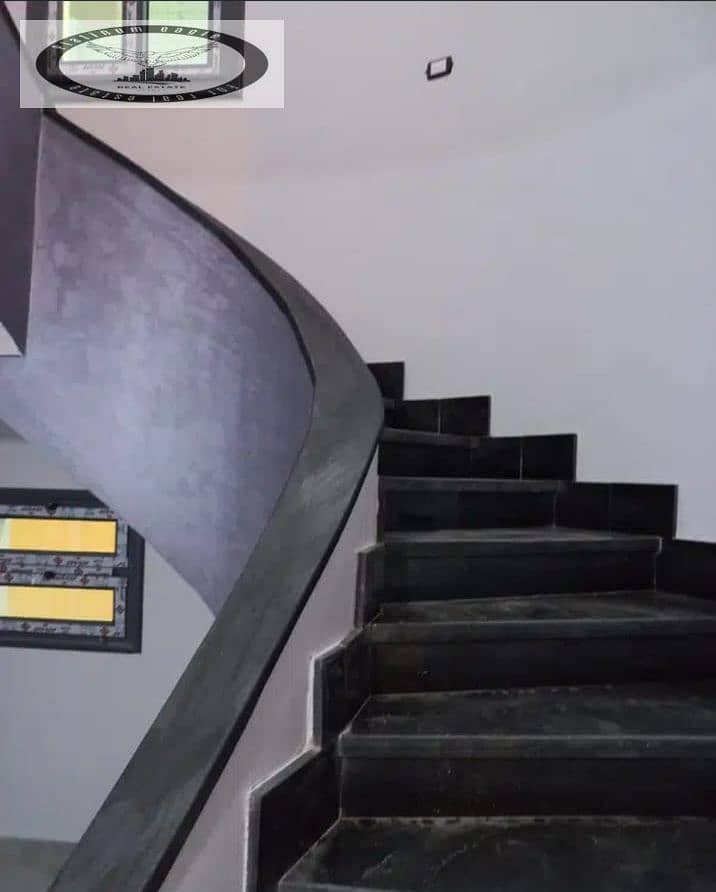 Duplex for rent, residential or commercial, in New Cairo, Al Yasmin, on Mustafa Kamel Axis, next to Petro Sport. Super Lux finishing. - Ansicht 5