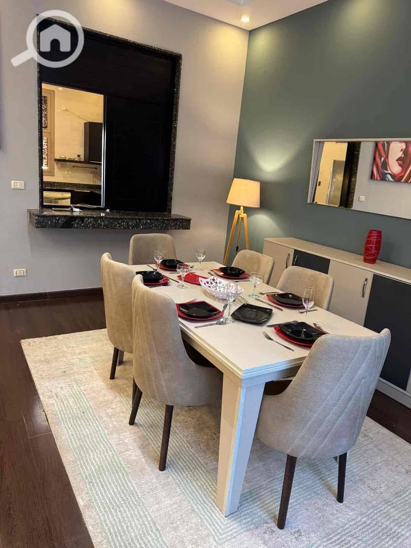 Furnished villa for daily or monthly rent in Sheikh Zayed, a great location next to Arkan Mall. - Więcej