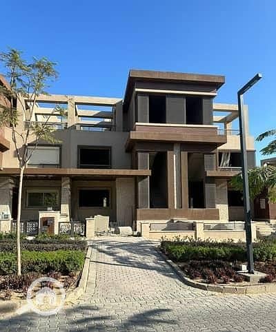 Twin house villa for sale in New Giza, Westridge - Widok 5