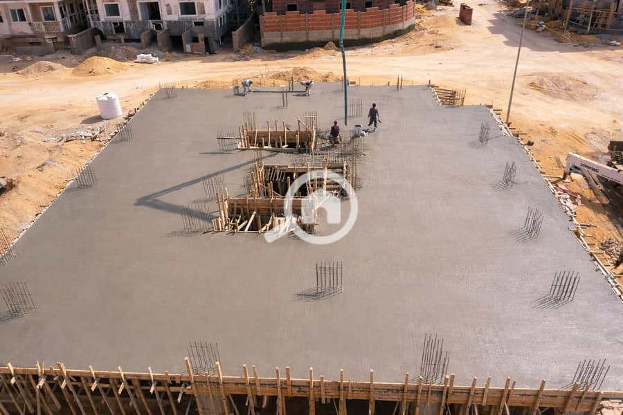 5 Construction site with fresh concrete slab. png