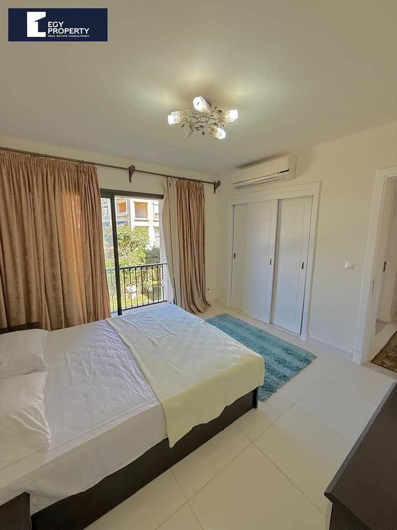 Fully Furnished 3 Bedroom Chalet for Rent in Marassi North Coast with Pool View - Widok 4