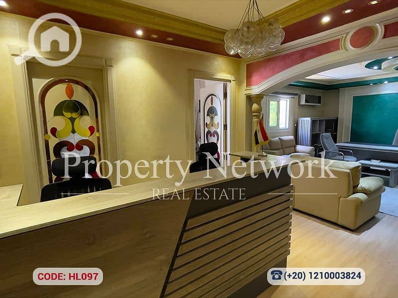Fully furnished Premium Administrative Office for Sale – Nasr City, El-Tayaran Street Prime location Ready to move - Widok 5