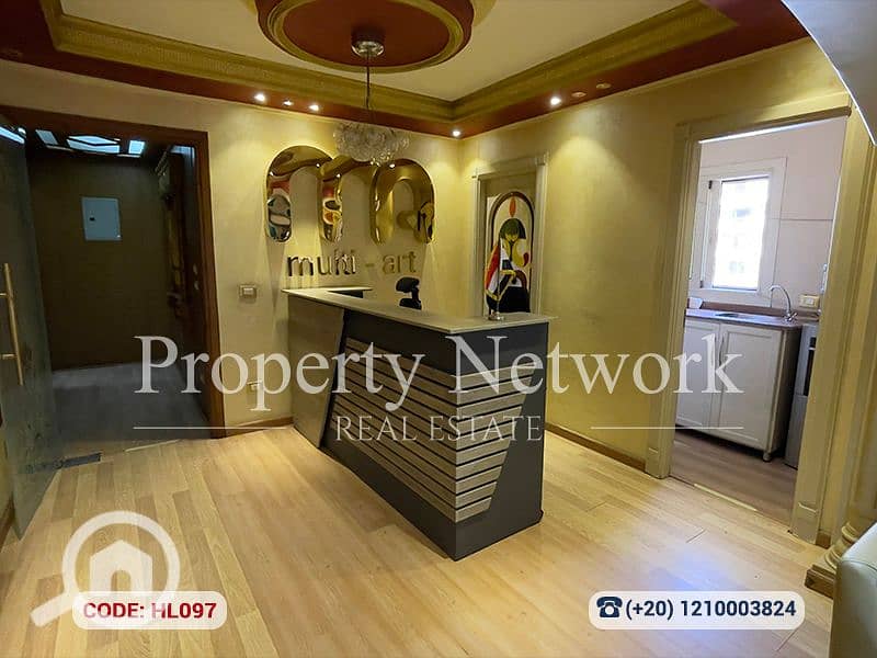 Fully furnished Premium Administrative Office for Sale – Nasr City, El-Tayaran Street Prime location Ready to move - Widok 6