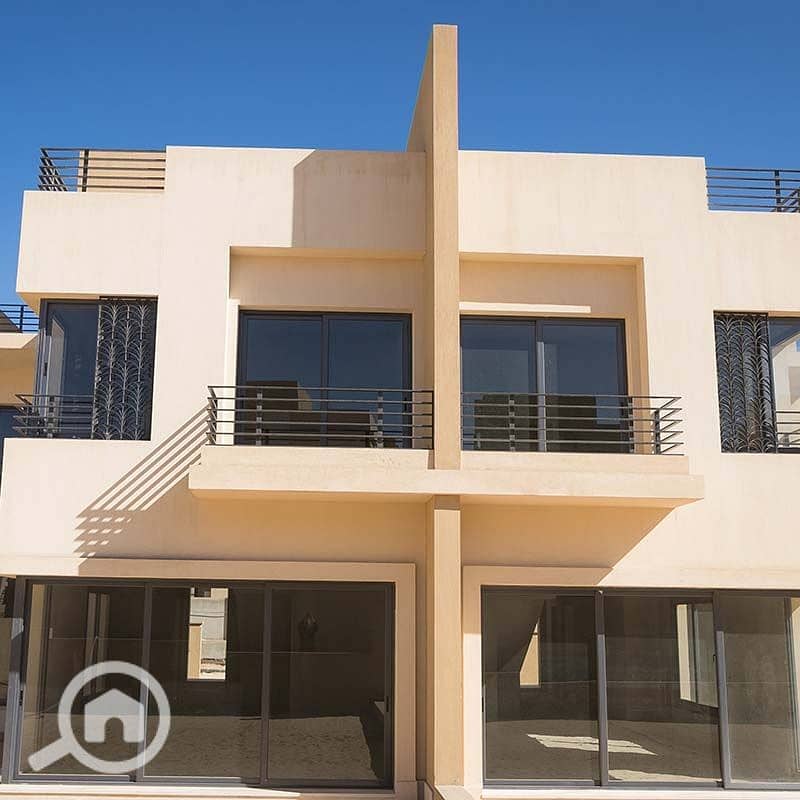 For sale: Twin house, 267m, Alma Compound - Ewan - Sheikh Zayed, distinctive view, immediate delivery . - Widok 3