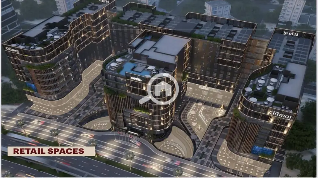 Retail Shop 38m + 26m Outdoor Ground floor opportunity for a restaurant or cafe in the best location in علامات تاون 3lamat under the strongest management and operation companies - 2. nézet