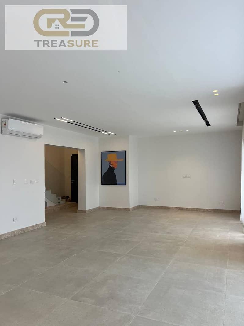 Duplex with kitchen and Acs for rent in Eastown - new cairo - Widok 2