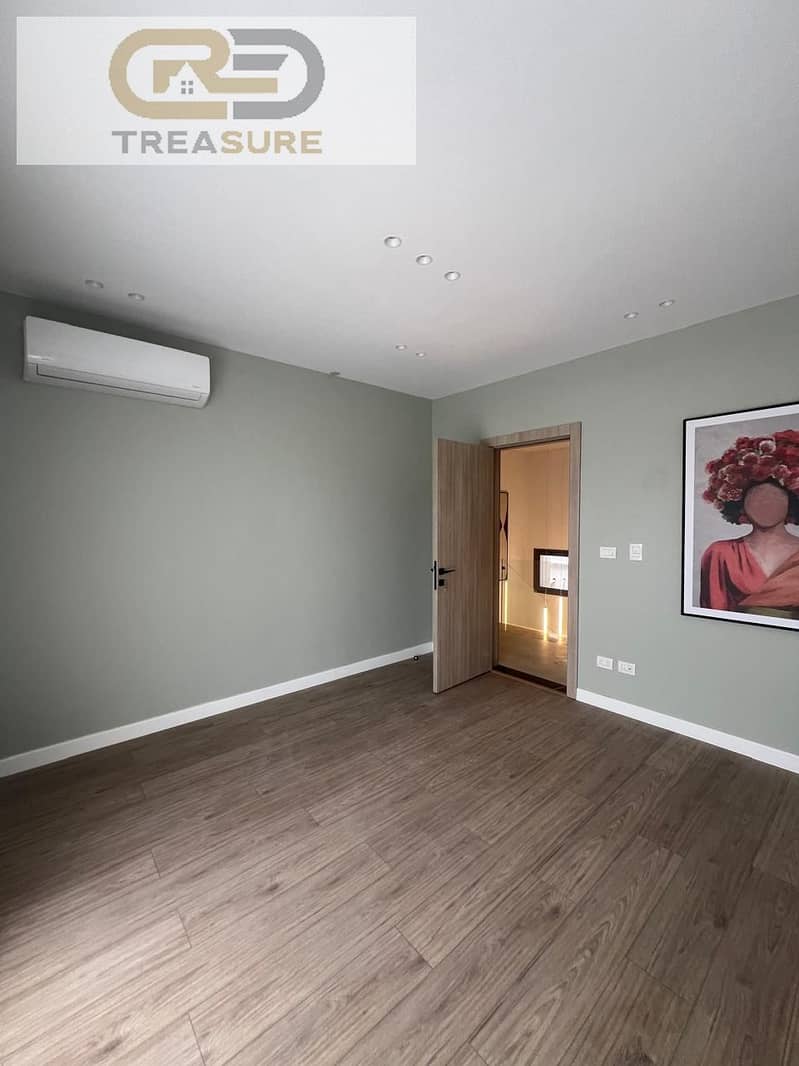 Duplex with kitchen and Acs for rent in Eastown - new cairo - Widok 5