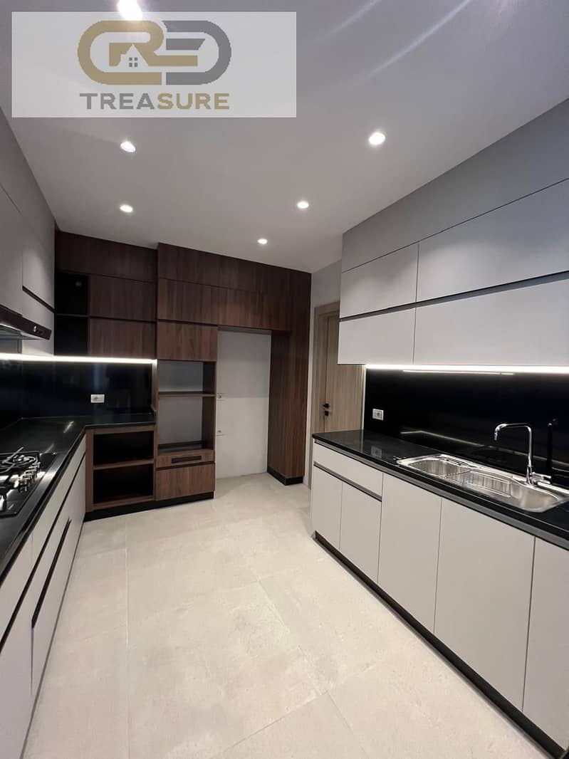 Duplex with kitchen and Acs for rent in Eastown - new cairo - Widok 6