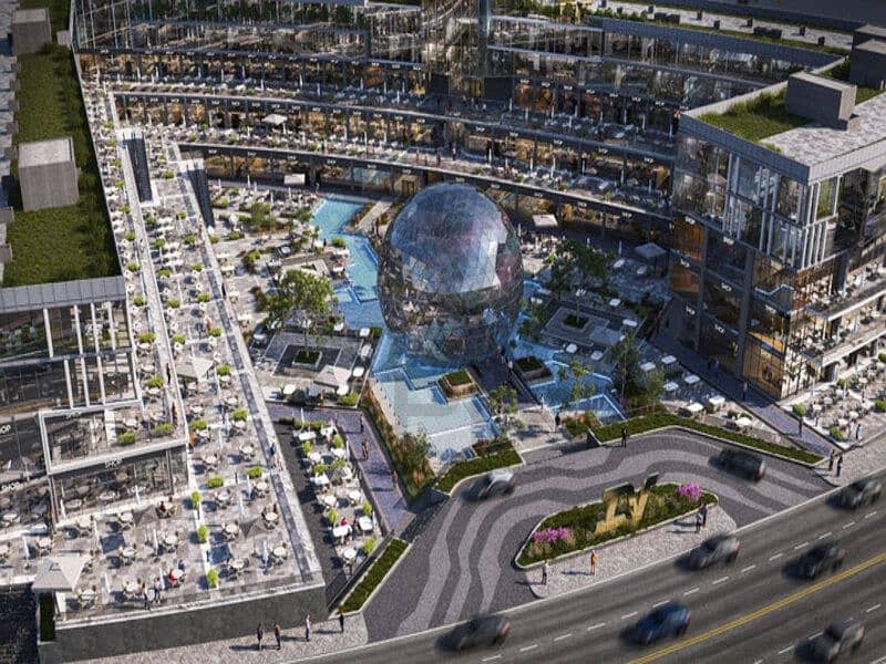 Shop 40m direct on Al-Baghdadi Square, installment 3Y in IV Business Park , 5th settlement - Ansicht 6