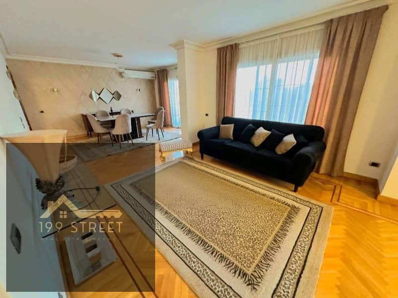 Luxury Duplex for Sale in Sarayat El Maadi, 360 SQM, 5th & 6th Floors, 3 Bedrooms Including Master Suite, Spacious Reception, Living Room, Maid's Room - Widok 3
