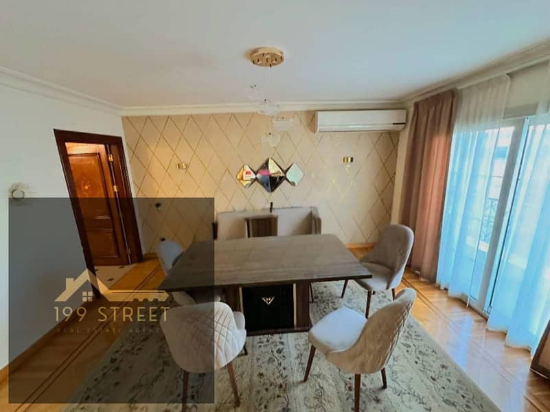 Luxury Duplex for Sale in Sarayat El Maadi, 360 SQM, 5th & 6th Floors, 3 Bedrooms Including Master Suite, Spacious Reception, Living Room, Maid's Room - Więcej