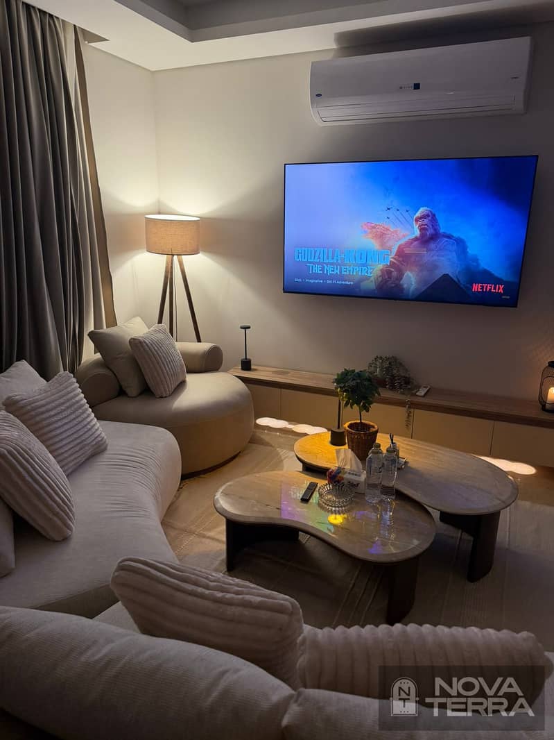 Ultra super luxury apartment for sale, furnished with appliances in Zed West, Sheikh Zayed – další